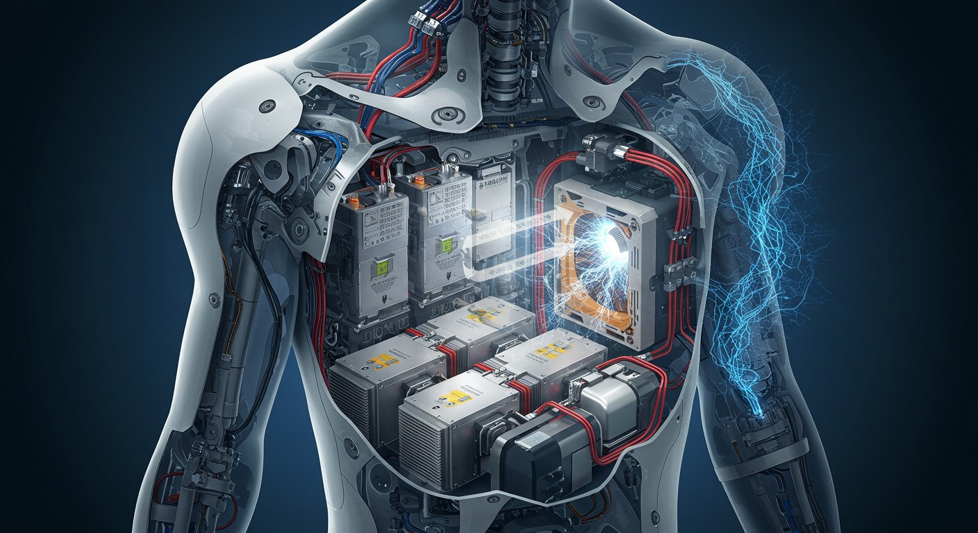 Advanced energy systems for humanoid robots